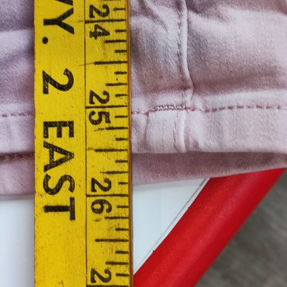 Silver Jeans utility slim crop cargo pants light pink women's size W31/L25 - Picture 13 of 15
